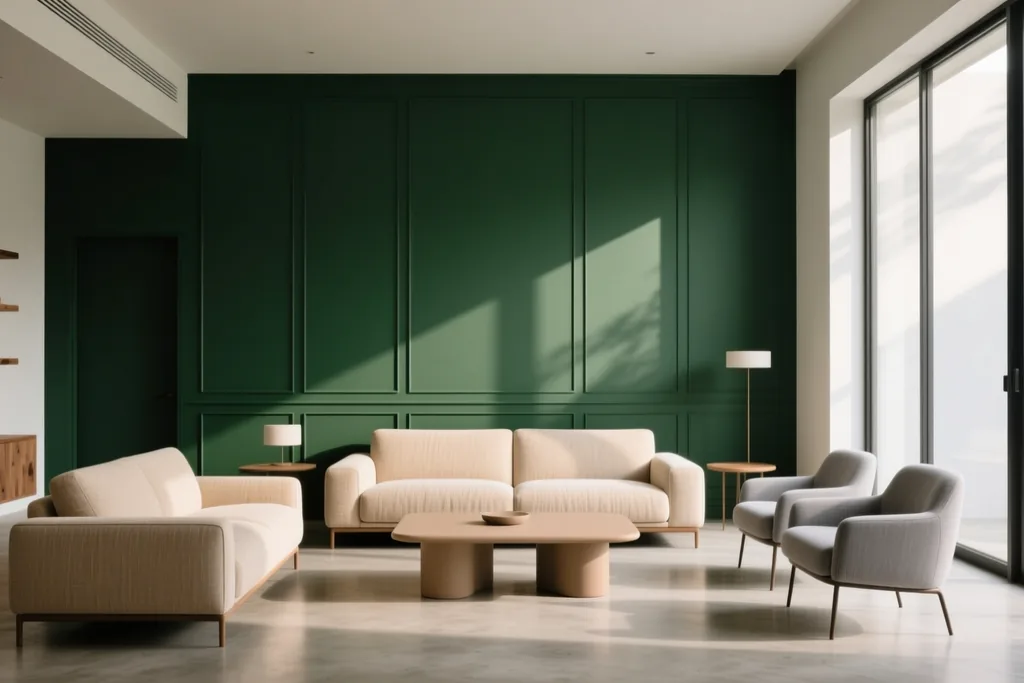 El color en el interior contemporáneo