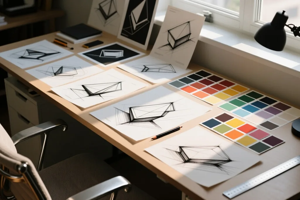 Técnicas modernas de diseño gráfico